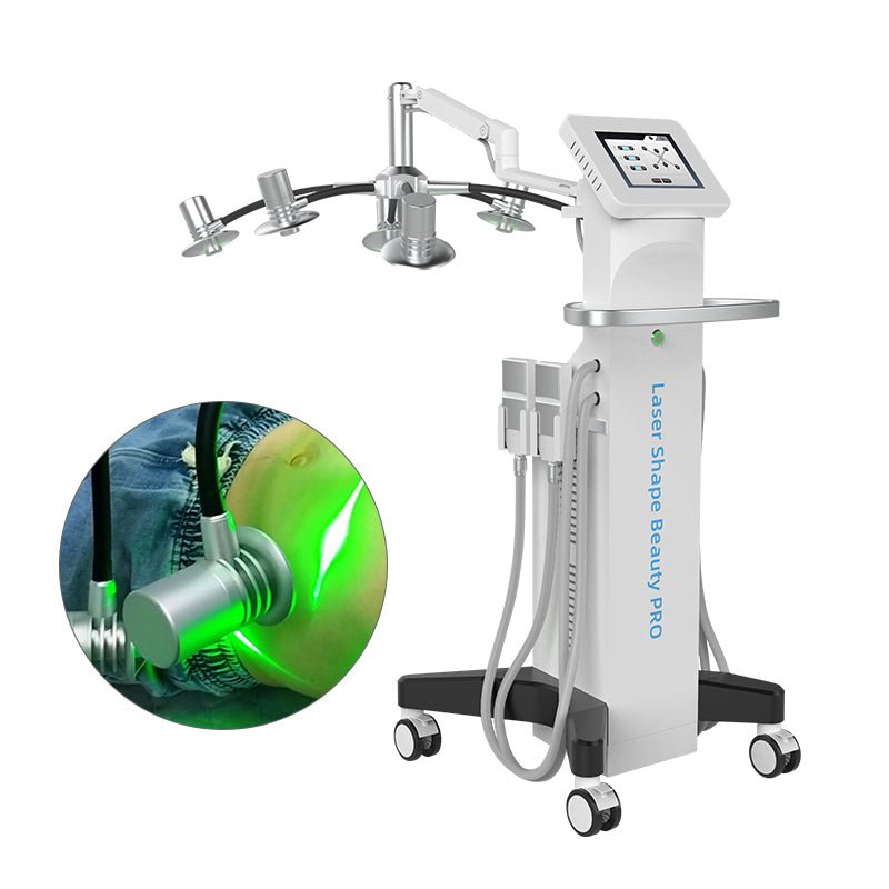 532nm Green Light Wavelength 6D Cryolipo Laser Shape System - CSTrueBeauty
