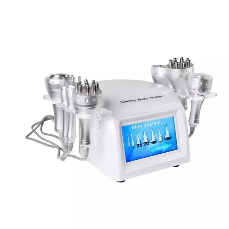 7 in 1 40K Cavitation Machine Vacuum RF Cellulite Removal Body Slimming Beauty Machine With Red Light Each Handle - CSTrueBeauty