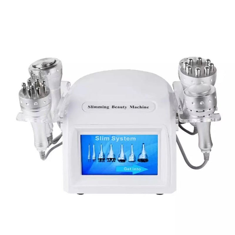 7 in 1 40K Cavitation Machine Vacuum RF Cellulite Removal Body Slimming Beauty Machine With Red Light Each Handle - CSTrueBeauty