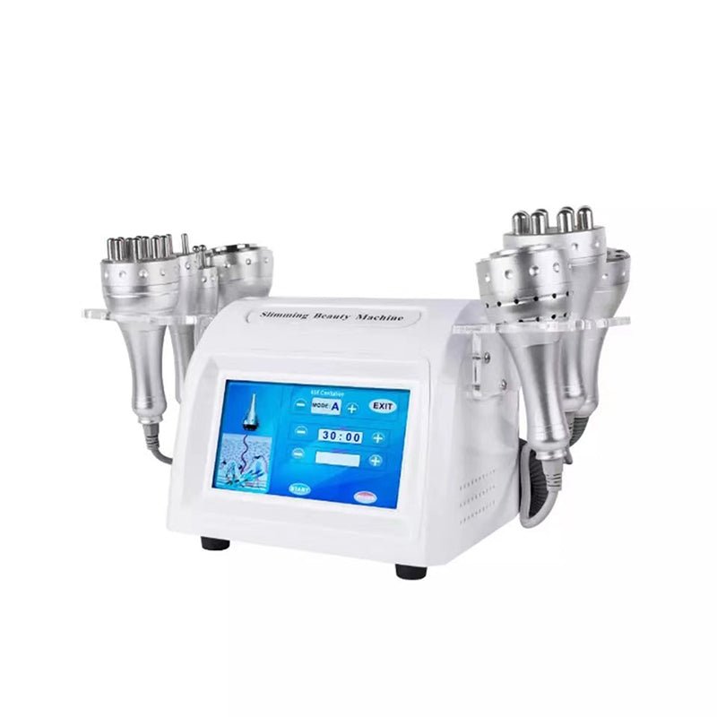 7 in 1 40K Cavitation Machine Vacuum RF Cellulite Removal Body Slimming Beauty Machine With Red Light Each Handle - CSTrueBeauty