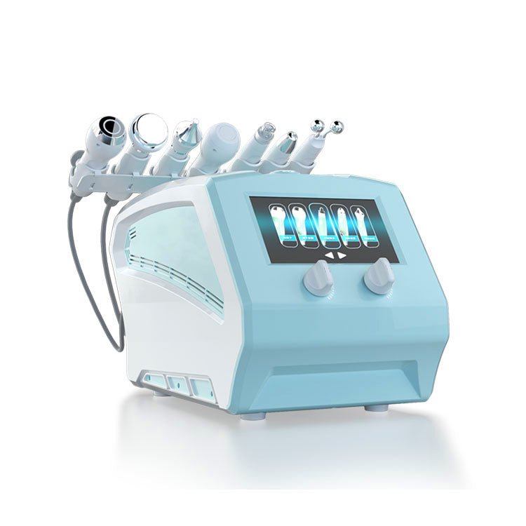 8 In 1 ultrasound Water Oxygen sprayer skin Peel and Hydra dermabrasion Beauty facial Cleansing RF Face care Machine - CSTrueBeauty