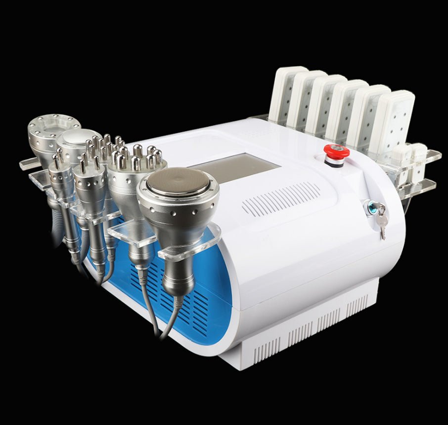 8in1 Vacuum & Bipolar RF slimming machine 40K negative pressure beauty equipment RF wrinkle laser weight loss instrument - CSTrueBeauty