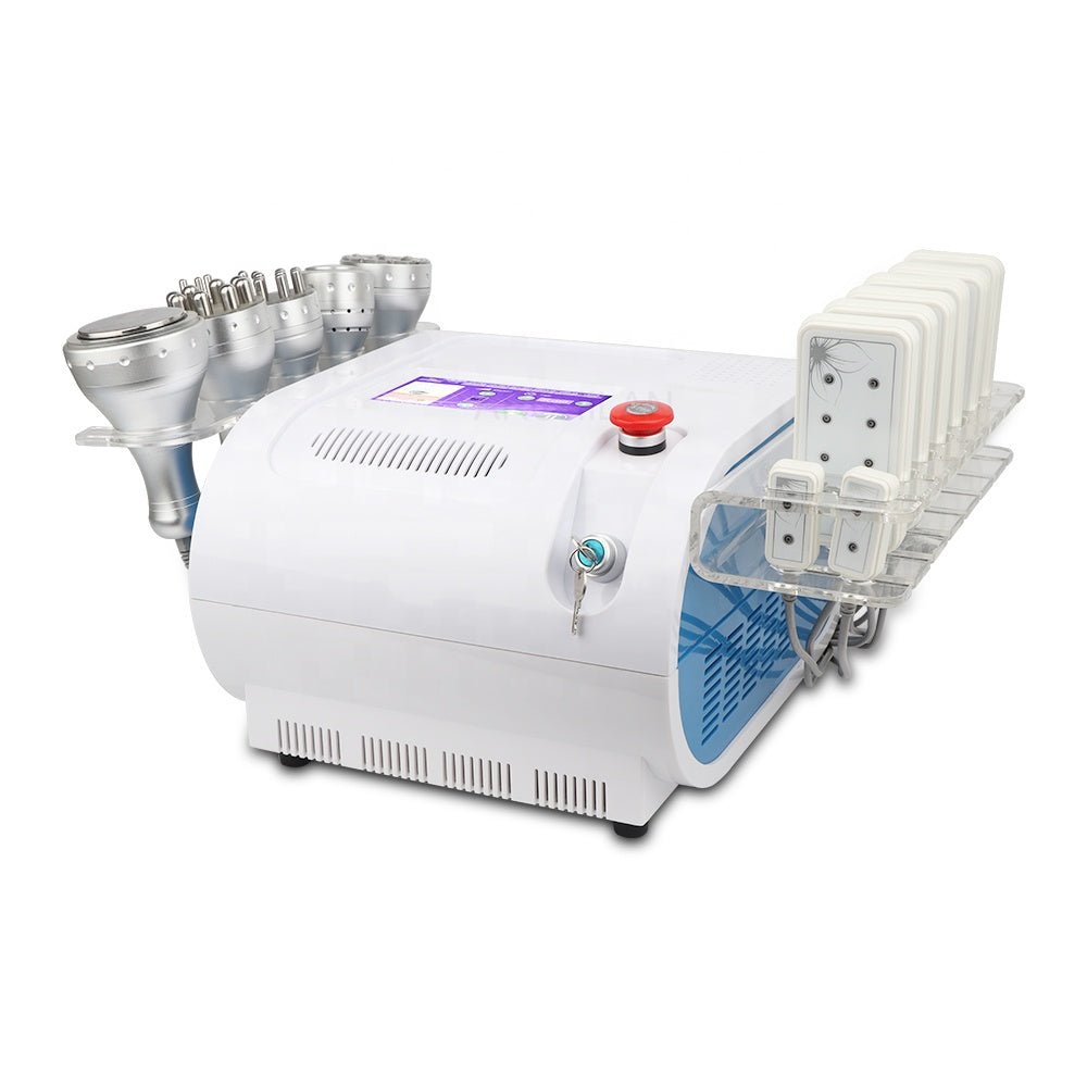 8in1 Vacuum & Bipolar RF slimming machine 40K negative pressure beauty equipment RF wrinkle laser weight loss instrument - CSTrueBeauty