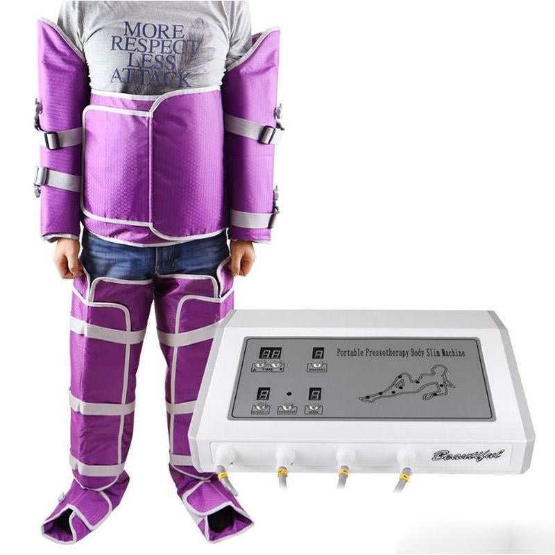 Air Pressure Slimming Suit Lymphatic Drainage Sauna Slimming Suit Weight Lose Spa Pressotherapy Machine - CSTrueBeauty
