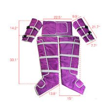 Air Pressure Suit Pressotherapy Body Slimming Weight Loss Salon Lymph Drainage - CSTrueBeauty