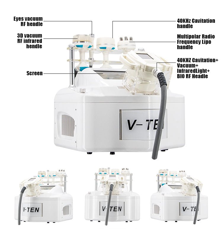 Desktop V10 multifunctional Vela Shape body slimming machine - CSTrueBeauty
