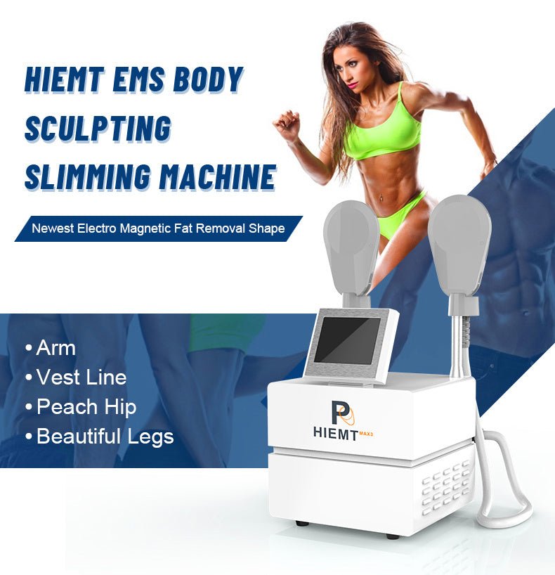 HIEMT Sculpting System EMSlim Muscle Building Slimming Machine Electromagnetic Muscle Beauty Salon Equipment EMslim For Body Slimming - CSTrueBeauty