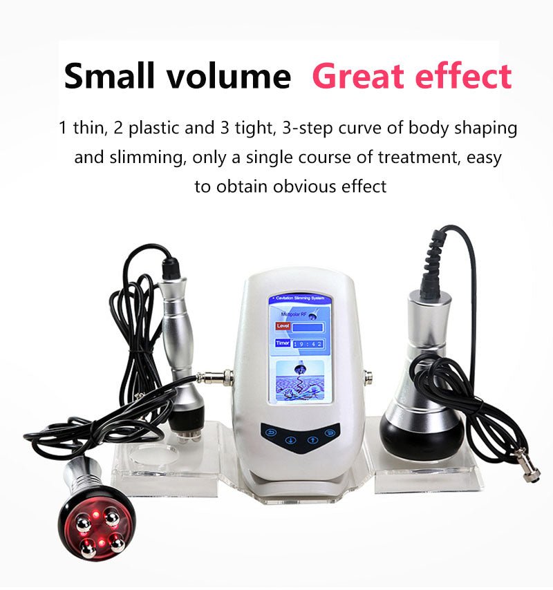 Portable Multipolar RF Slimming Machine 40K Ultrasonic Slimming Machine Blasting Weight Loss Machine Home Use - CSTrueBeauty