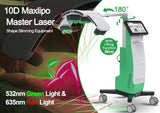 10D Maxlipo Master Laser Fat Loss With Lifting Function Therapy For Weight Loss Slimming Machine - CSTrueBeauty