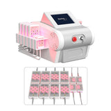 144 Diodes 650nm and 980nm Lipolaser Machine+microcurrent 12 Pads Ems Lipo Laser Slimming Machine - CSTrueBeauty