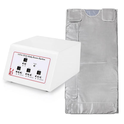 3 Zone Far Infrared FIR Sauna Slimming Blanket Weight Lose Spa Detox Anti - aging Fat Reduce Machine Spa - CSTrueBeauty