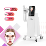 Non-Invasive Pe Face Lifting System MFFACE Magnetic Peface 5 Pads Wrinkle Removal Facial Firming Cheeks Tightening Machine