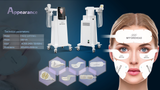 Non-Invasive Pe Face Lifting System MFFACE Magnetic Peface 5 Pads Wrinkle Removal Facial Firming Cheeks Tightening Machine