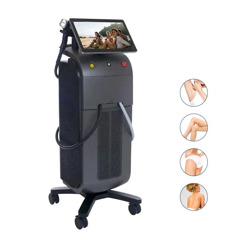 Ice Platinum Titanium soprano Hair Removal Laser Diode Laser 808nm Diode Laser Hair Removal Machine - CSTrueBeauty