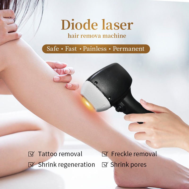 Ice Platinum Titanium soprano Hair Removal Laser Diode Laser 808nm Diode Laser Hair Removal Machine - CSTrueBeauty