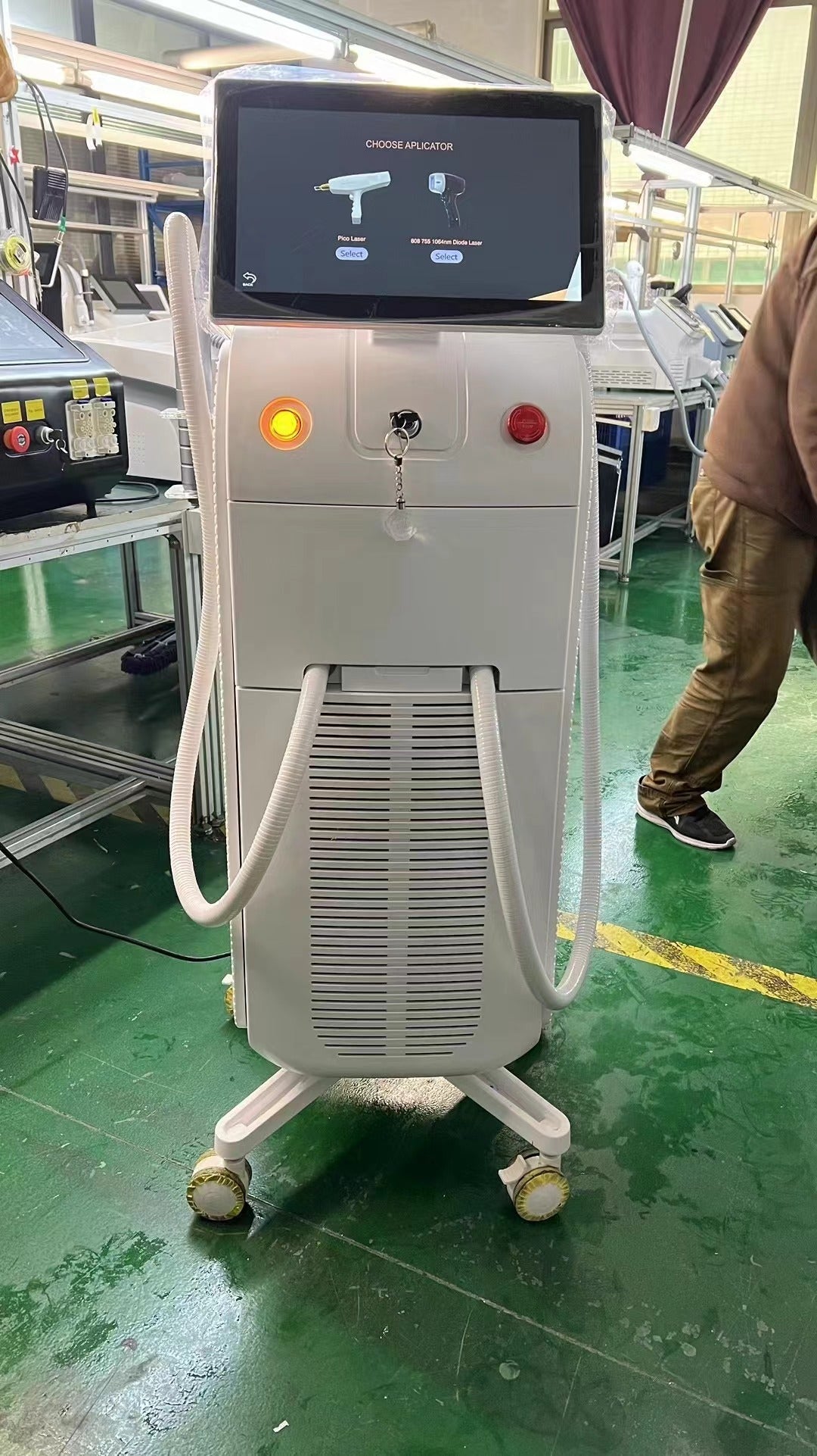 Ice Platinum Titanium soprano Hair Removal Laser Diode Laser 808nm Diode Laser Hair Removal Machine - CSTrueBeauty