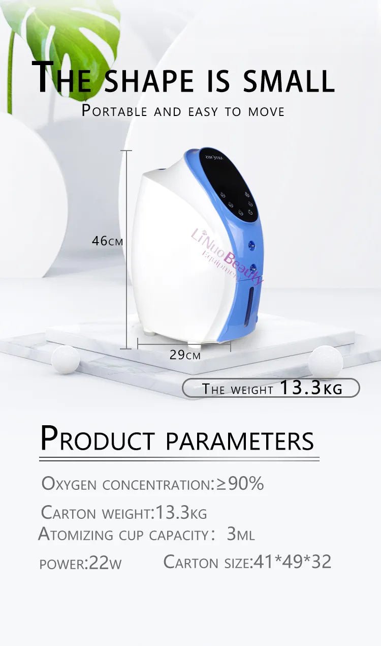 Korea Oxygen Jet Infusion O2toDerm Oxygen Mask Facial Machine Anion Facial Cleaning Skin Mouisture Whitening For Skin Care - CSTrueBeauty