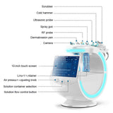Ultrasonic Skin Scrubber Aquabrasion Elite RF Cryo Therapy Machine