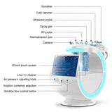 Máquina ultrasónica de la terapia de la crioterapia del RF Aquabrasion Elite RF del depurador de la piel