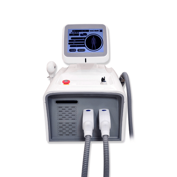 Portable 2 In 1 808nm Diode Laser Depilation Picosecond Laser Tattoo Removal Laser Hair Removal Machine