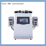 6in1 Cavitation Ultrasonic RF Beauty Cellulite Removal Fat Reduction Lipo Laser Slim Machine