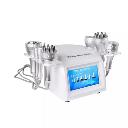 7 in 1 40K Cavitation Machine Vacuum RF Cellulite Removal Body Slimming Beauty Machine With Red Light Each Handle - CSTrueBeauty