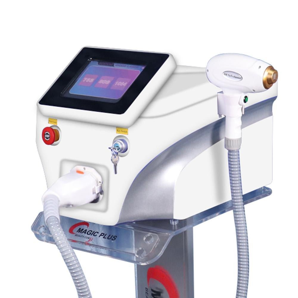 755nm 808nm 1064nm Diode Laser Hair Remover 3 Wavelengths Painless Permanent Hair Removal Machine Spa Salon Laser Beauty Machine - CSTrueBeauty