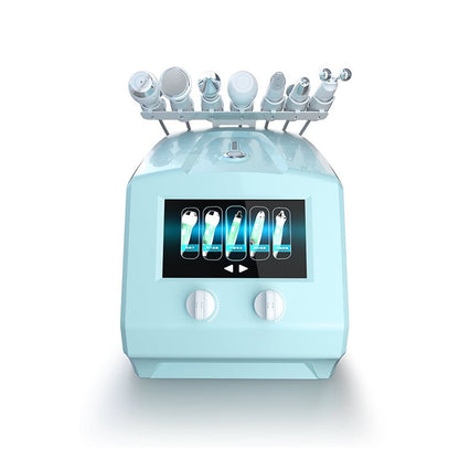 8 In 1 ultrasound Water Oxygen sprayer skin Peel and Hydra dermabrasion Beauty facial Cleansing RF Face care Machine - CSTrueBeauty