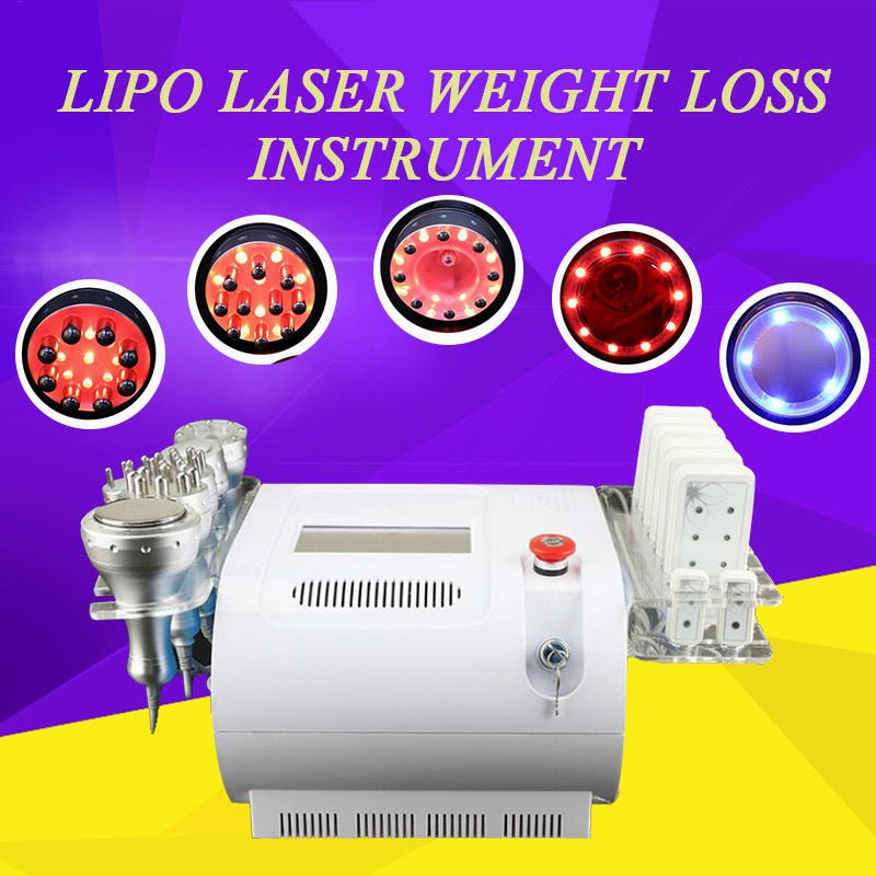 8in1 Vacuum & Bipolar RF slimming machine 40K negative pressure beauty equipment RF wrinkle laser weight loss instrument - CSTrueBeauty