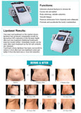 6in1 Cavitation Ultrasonic RF Beauty Cellulite Removal Fat Reduction Lipo Laser Slim Machine