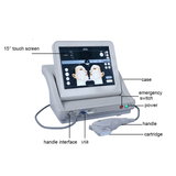 HIFU Ultrasonido enfocado de alta intensidad Levantamiento facial que forma la piel que aprieta la máquina LIPOHIFU