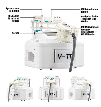 Desktop V10 multifunctional Vela Shape body slimming machine - CSTrueBeauty