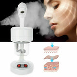 Vaporizador facial Vapor de iones portátil Estiramiento de la piel Vaporizador de ozono Spa Uso en el hogar Aromaterapia