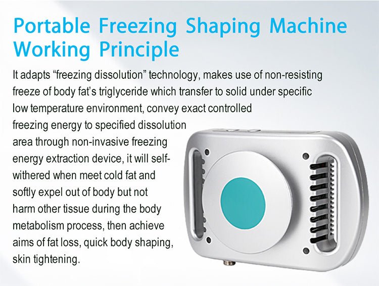 Freeze Fat Machine Fat Freezing Liposuction Machine Cryo Lipo Slimming Machine Home Use Cold Body Shaping - CSTrueBeauty