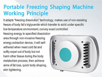 Freeze Fat Machine Fat Freezing Liposuction Machine Cryo Lipo Slimming Machine Home Use Cold Body Shaping - CSTrueBeauty
