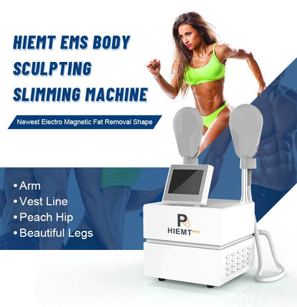 HIEMT Sculpting System EMSlim Muscle Building Slimming Machine Electromagnetic Muscle Beauty Salon Equipment EMslim For Body Slimming - CSTrueBeauty