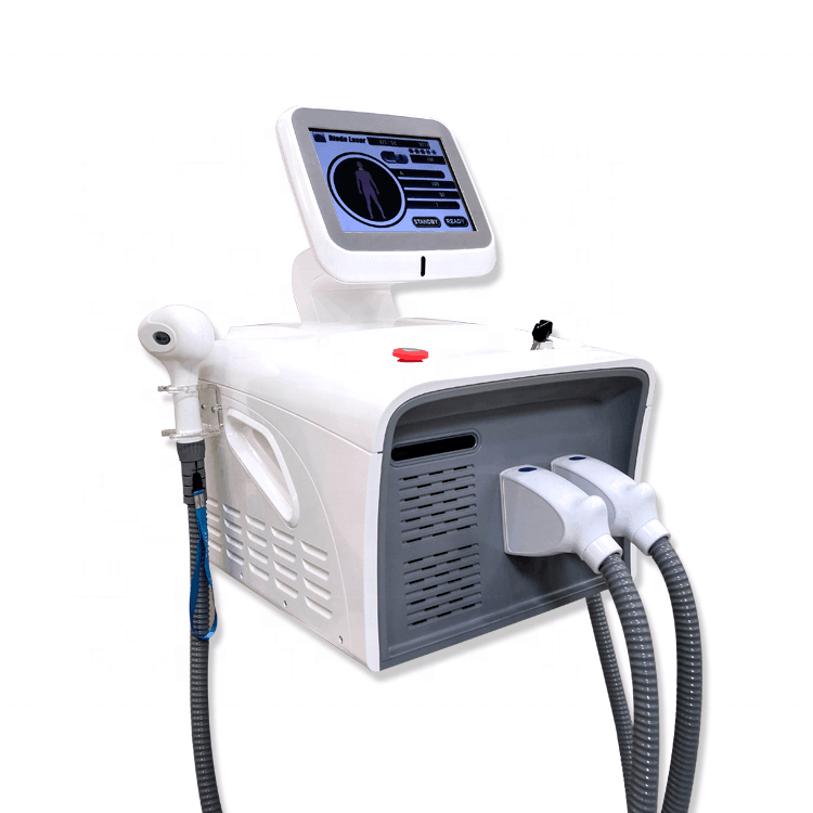 Portable 2 In 1 808nm Diode Laser Depilation Picosecond Laser Tattoo Removal Laser Hair Removal Machine - CSTrueBeauty
