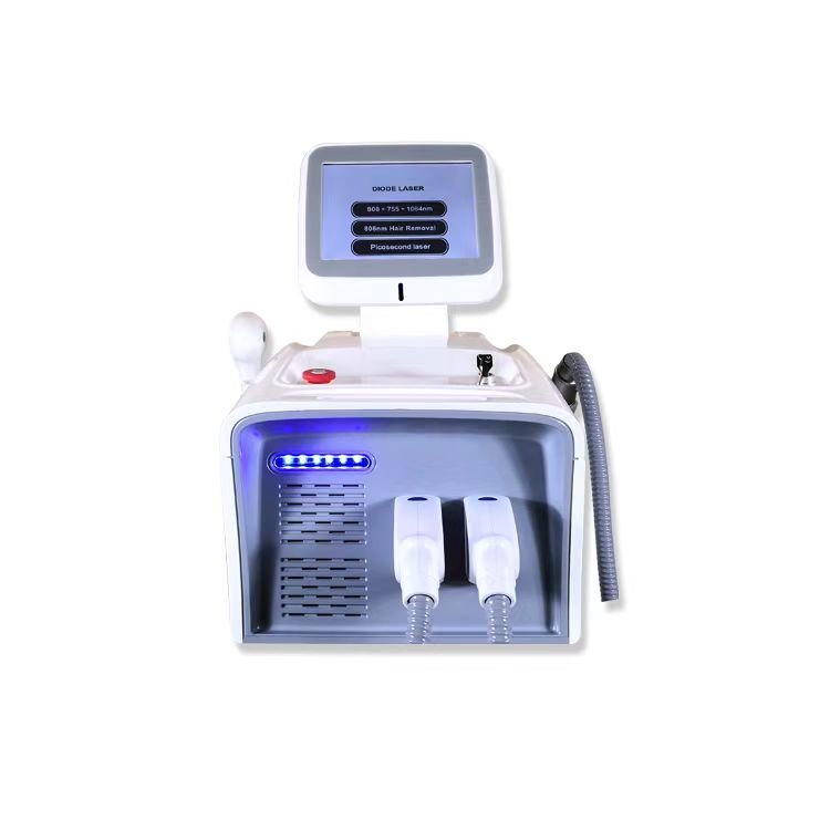 Portable 2 In 1 808nm Diode Laser Depilation Picosecond Laser Tattoo Removal Laser Hair Removal Machine - CSTrueBeauty