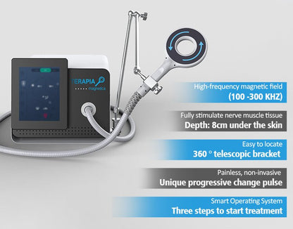 Portable Magnetotherapy Pemf Magnetic Therapy Physio Magneto TERAPIA Magnetica Device - CSTrueBeauty