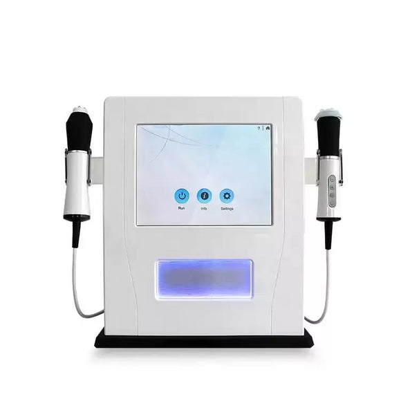 3 IN 1 Facial CO2 O2 Machine Ultrasound RF Lifting Microbubble Oxygen Infusion Deep Cleaning Skin Rejuvenation SPA Salon