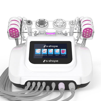 S - Shape Lipolaser Cavitation Cellulite Reduction Ultrasonic 30K Cavitation RF Beauty Equipment - CSTrueBeauty