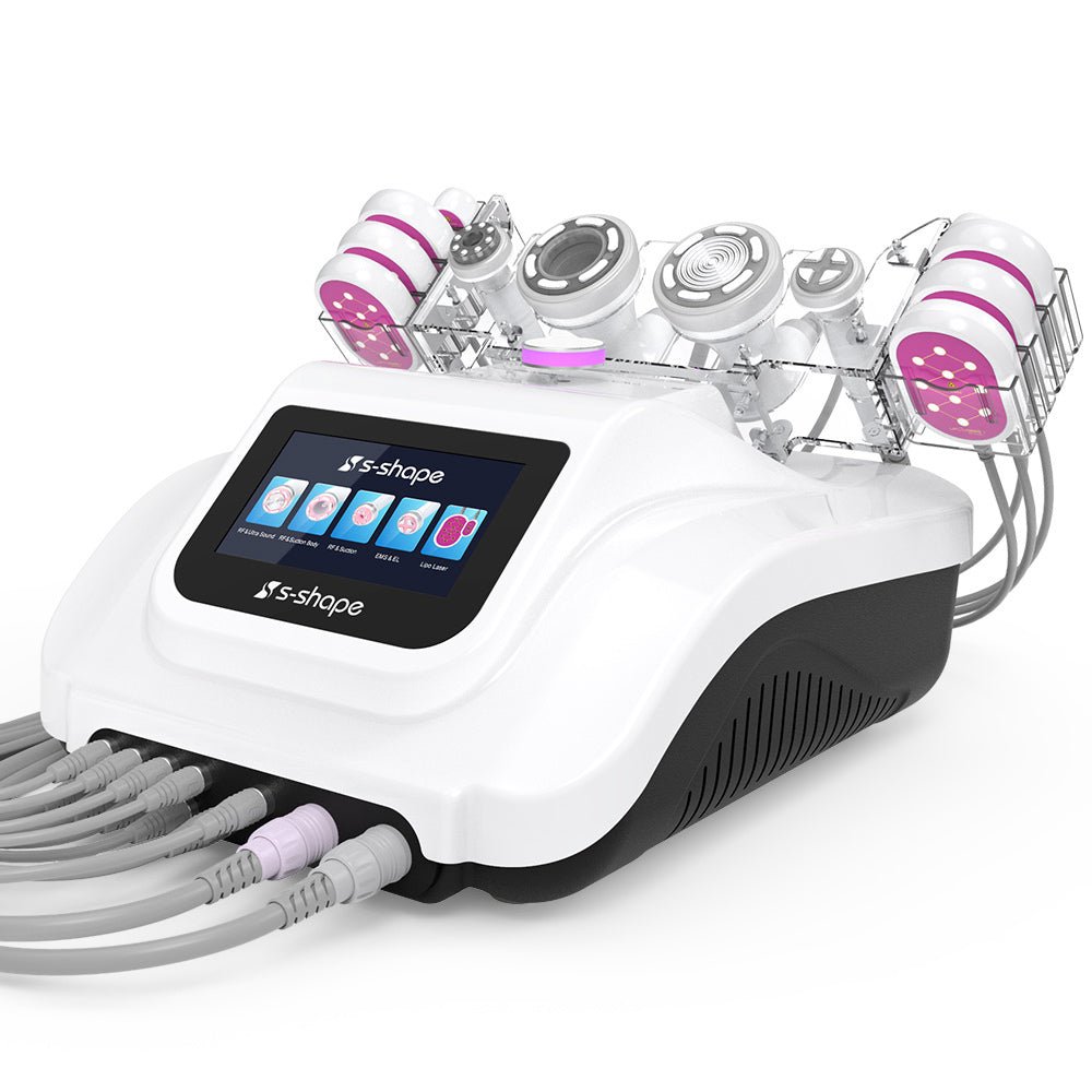 S - Shape Lipolaser Cavitation Cellulite Reduction Ultrasonic 30K Cavitation RF Beauty Equipment - CSTrueBeauty