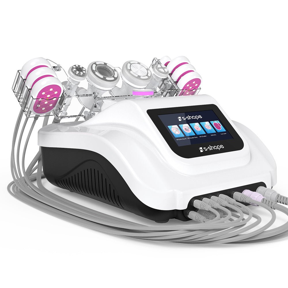 S - Shape Lipolaser Cavitation Cellulite Reduction Ultrasonic 30K Cavitation RF Beauty Equipment - CSTrueBeauty