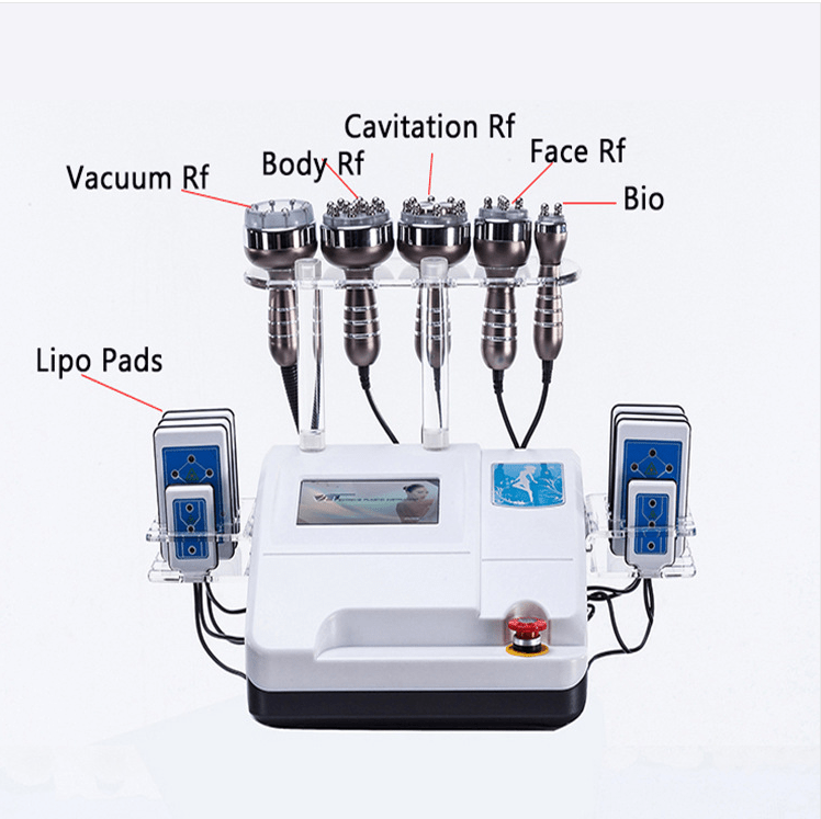 Ultrasonic Liposuction 40K Cavitation Radio Frequency Vacuum Bipolar RF Machine Fat Burning Equipment - CSTrueBeauty